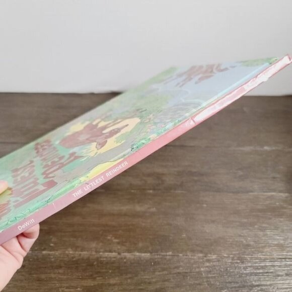 Vintage The Littlest Reindeer Children's Picture Book Watertower Books Chicago - Picture 7 of 15